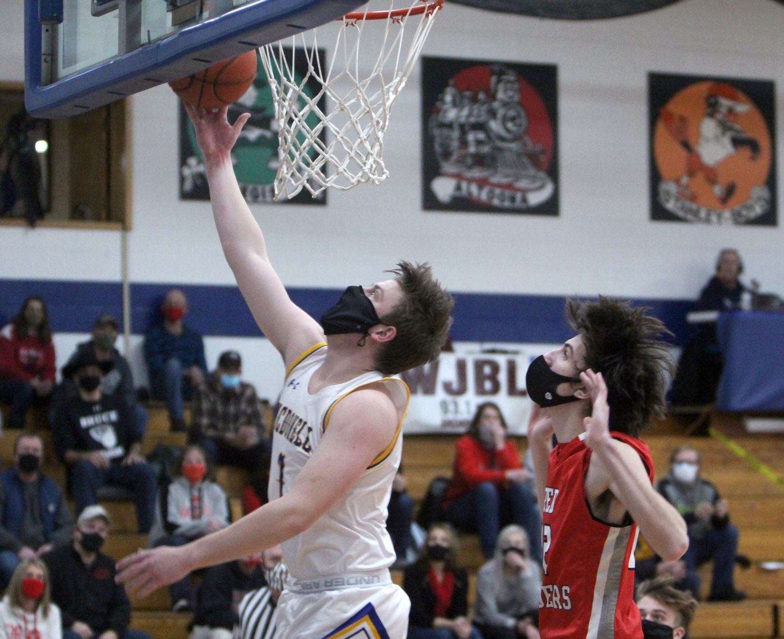 Bruce at McDonell boys basketball 2-19-21